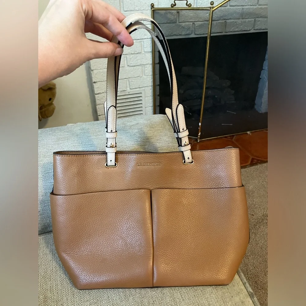 Michael kors jet set Bedford pebble leather tote